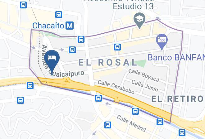 Caracas - Hotel Aladdin Maps