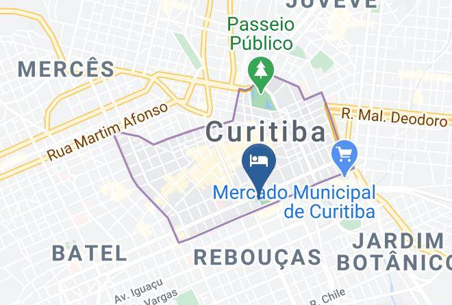 Curitiba - Hotel Aladdin Maps