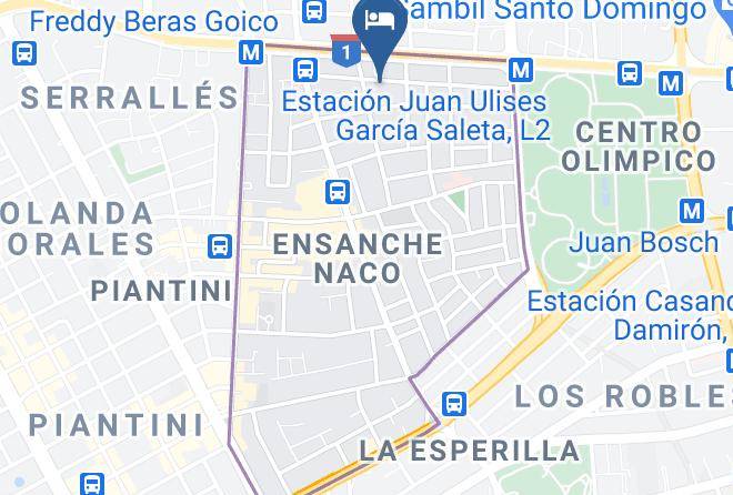 Santo Domingo De Guzman - Hotel Aladino Santo Domingo Maps