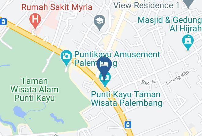 Palembang - Hotel Alam Sutra Maps