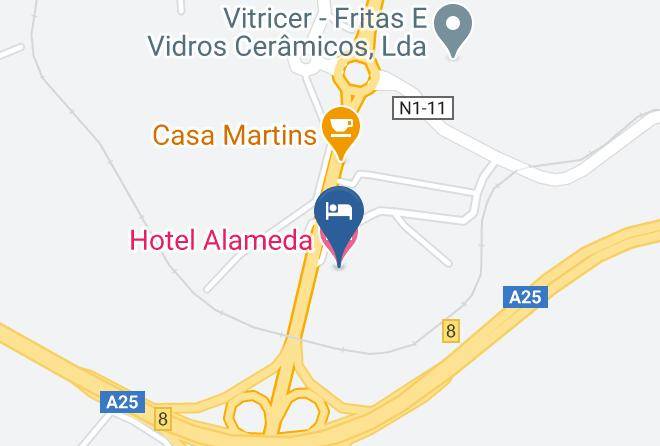 Agueda - Hotel Alameda Maps