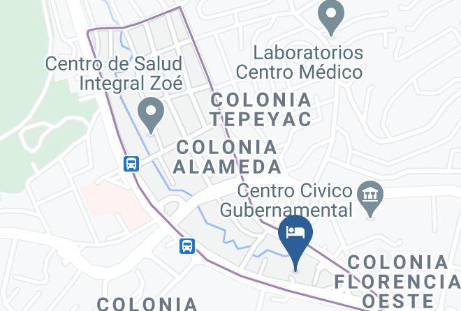 Distrito Central - Hotel Alameda Maps