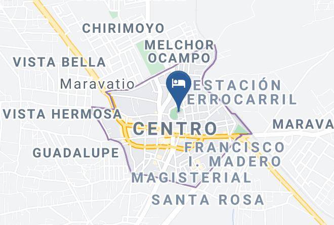 Maravatio - Hotel Alameda Maravatio Maps