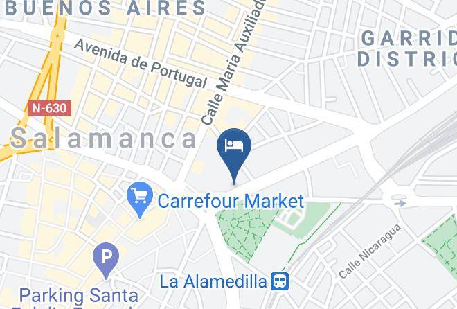 Salamanca - Hotel Alameda Palace Maps