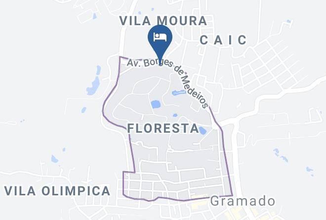 Gramado - Hotel Alameda Paradiso Maps