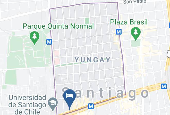 Santiago - Hotel Alameda Maps