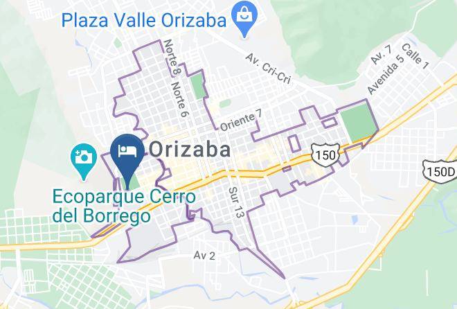 Orizaba - Hotel Alameda Suites Maps
