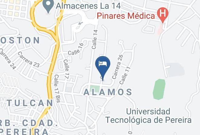 Pereira - Hotel Alamos Del Parque Maps
