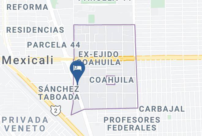 Mexicali - Hotel Alamos Maps