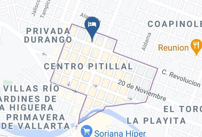 Puerto Vallarta - Hotel Alas De Angel Maps