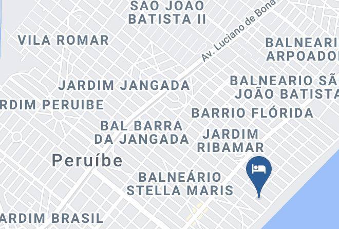 Peruibe - Hotel Alaska Maps