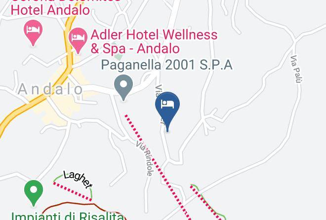 Trento - Hotel Alaska Maps