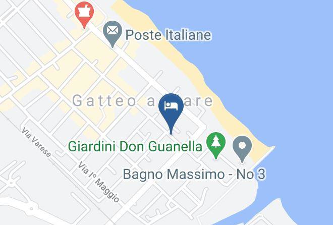 Forli - Hotel Alba D'oro Maps