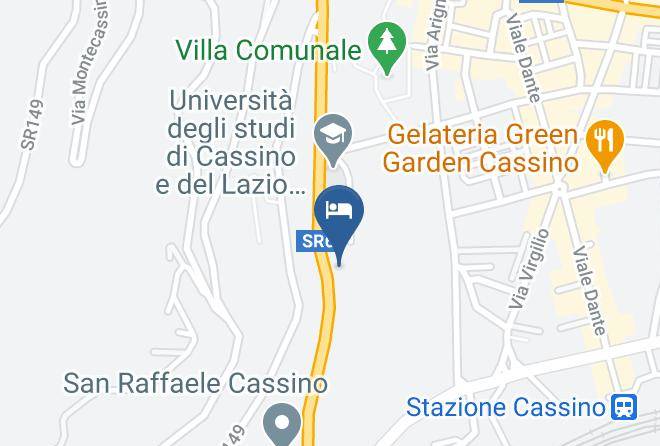 Frosinone - Hotel Alba Maps
