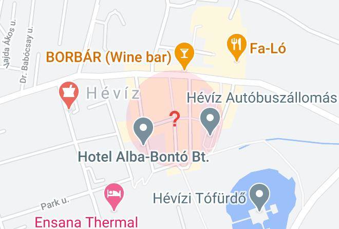 Heviz - Hotel Alba Maps