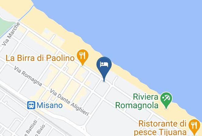 Rimini - Hotel Alba Maps