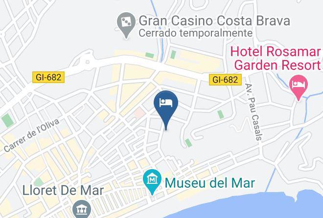 Girona - Hotel Alba Seleqtta Maps