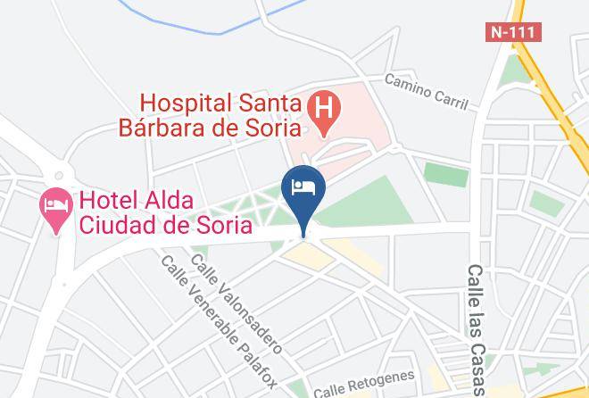 Soria - Hotel Alba Maps