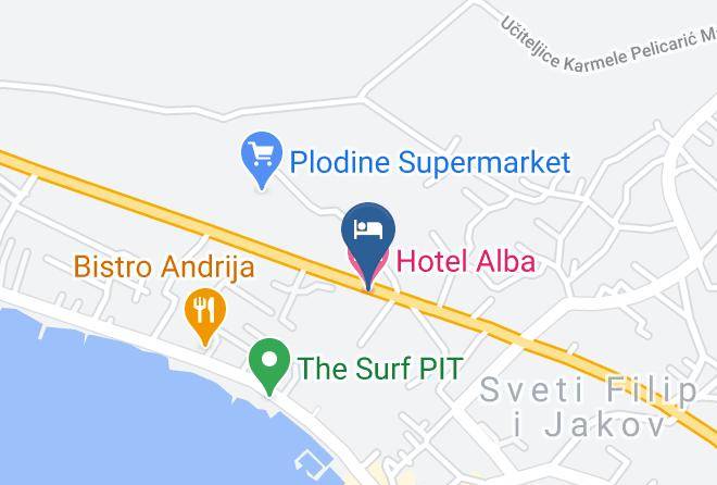 Hotel Alba Map