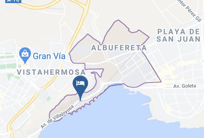 Alicante - Hotel Albahia Alicante Maps