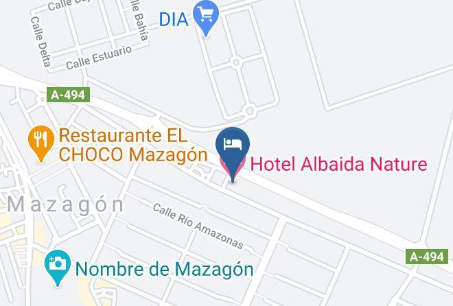 Huelva - Hotel Albaida Nature Maps