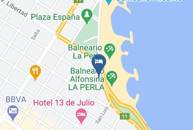 General Pueyrredon Partido - Hotel Albamar Maps