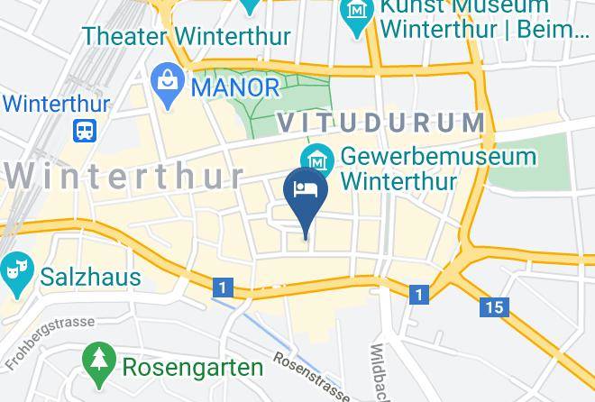 Winterthur - Hotel Albani Maps