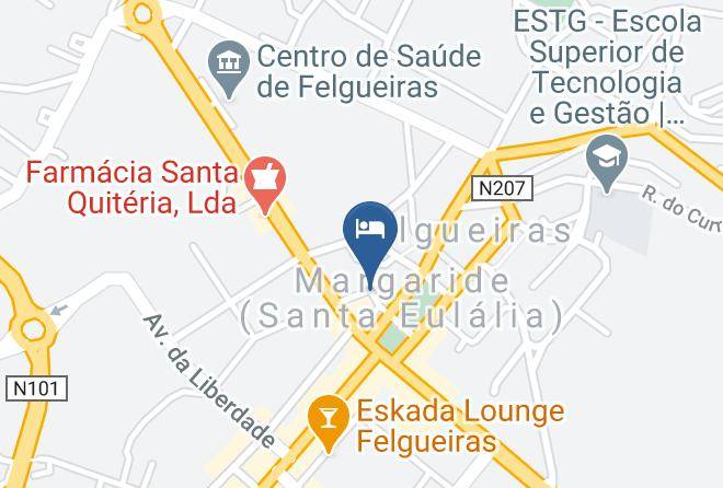 Felgueiras - Hotel Albano Maps