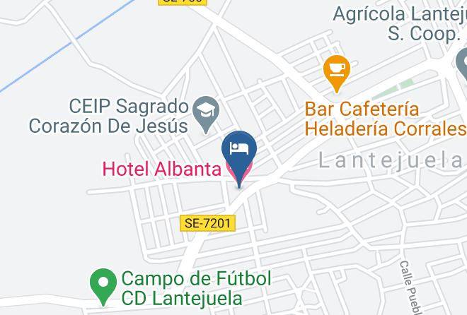 Seville - Hotel Albanta Maps