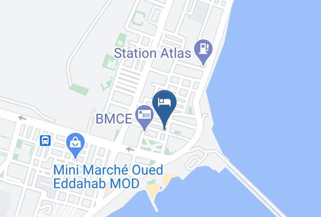 Dakhla - Hotel Albaraka Maps