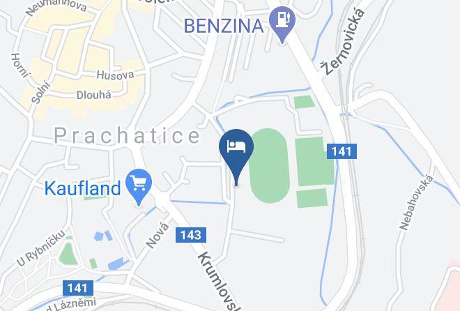 Prachatice - Hotel Albatros Active Maps