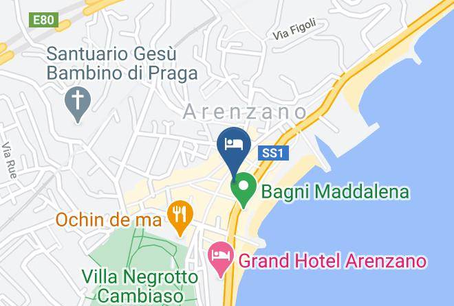 Genoa - Hotel Albatros Maps