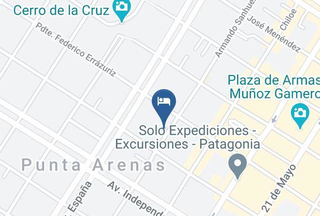 Magallanes Province - Hotel Albatros Maps