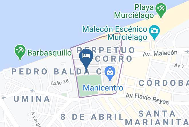 Manta - Hotel Albatros Maps