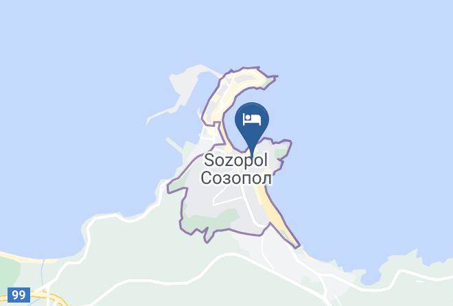 Sozopol - Hotel Albatros New Town Sozopol Maps