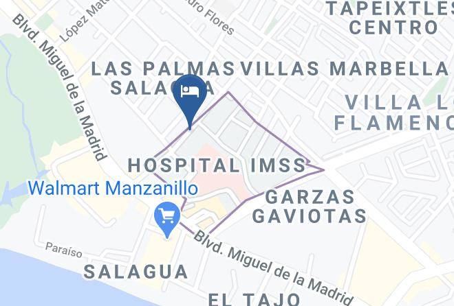 Manzanillo - Hotel Albatros Palace Maps