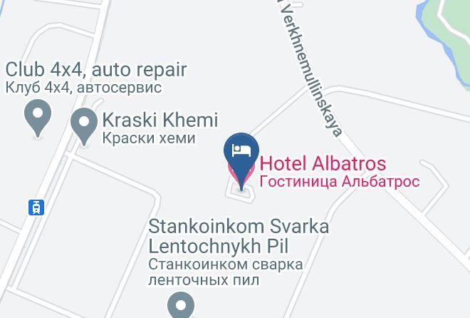 Perm - Hotel Albatros Maps