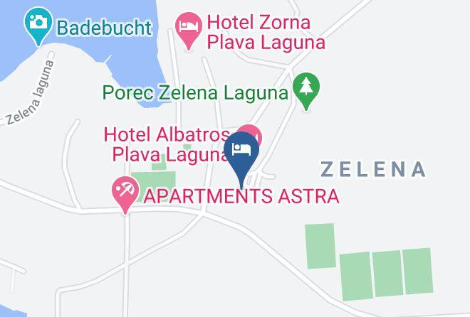 Porec - Hotel Albatros Maps