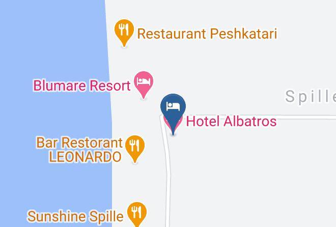 Rrogozhine - Hotel Albatros Maps