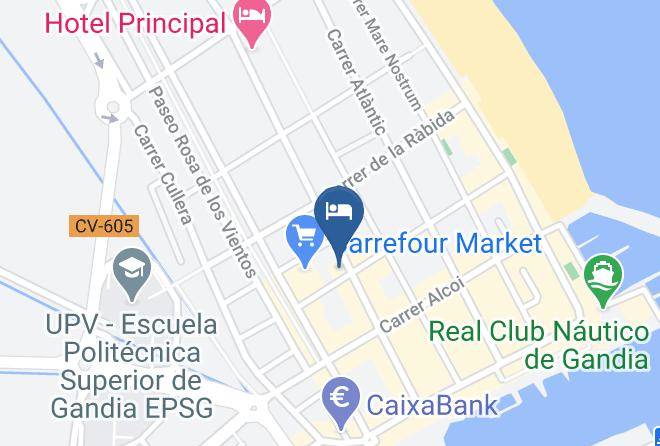 Valencia - Hotel Albatros Maps