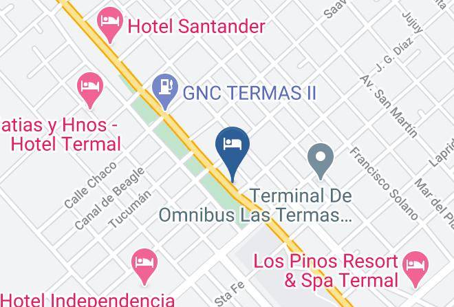 Rio Hondo - Hotel Alberdi Maps