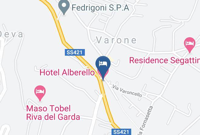 Hotel Alberello Map