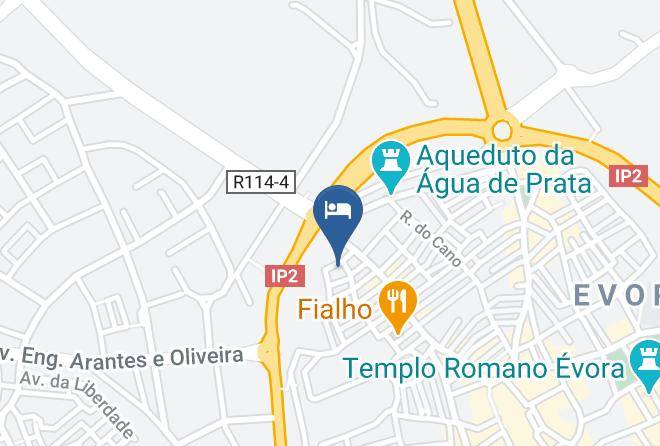 Sao Mamede - Hotel Albergaria Do Calvario Maps