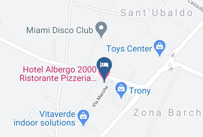 Ancona - Hotel Albergo 2000 Ristorante Pizzeria Monsano Jesi Ancona Maps