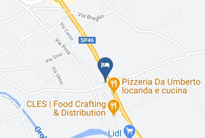 Vicenza - Hotel Albergo Al Sole Maps