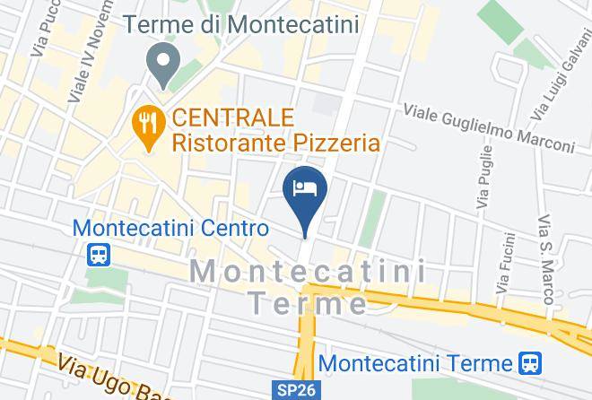 Pistoia - Hotel Albergo Da Vinci Maps