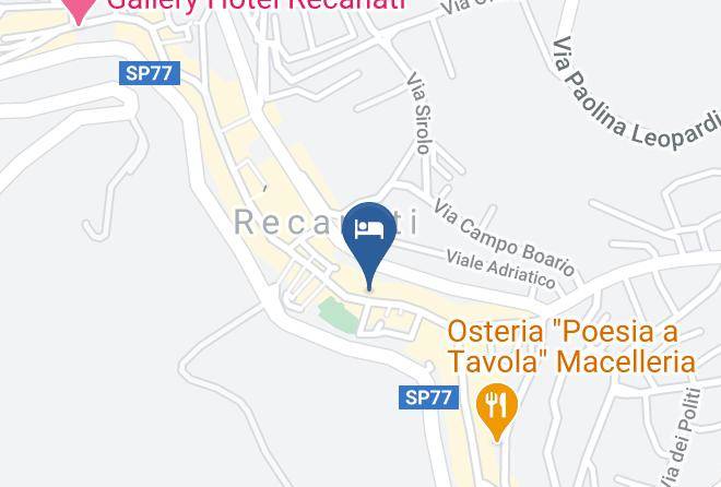 Hotel Albergo La Ginestra Map