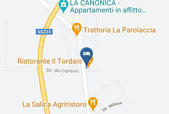 Grosseto - Hotel Albergo Lea Maps
