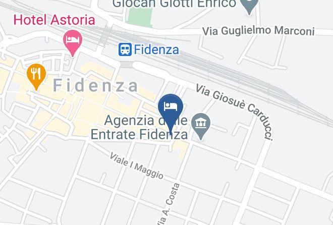 Parma - Albergo San Donnino Fidenza Maps