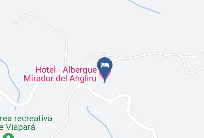 Asturias - Hotel Albergue Mirador Del Angliru Maps